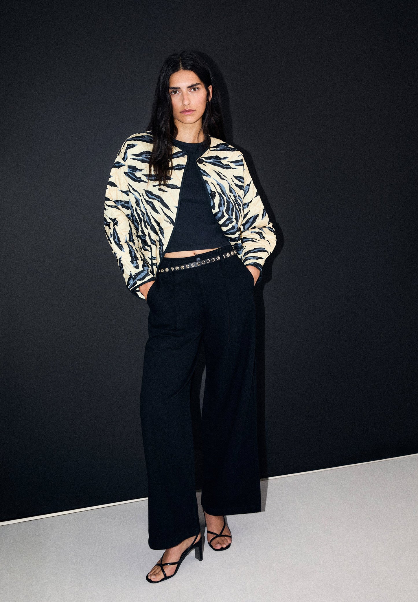 CHAQUETA REVERSIBLE ANIMAL PRINT