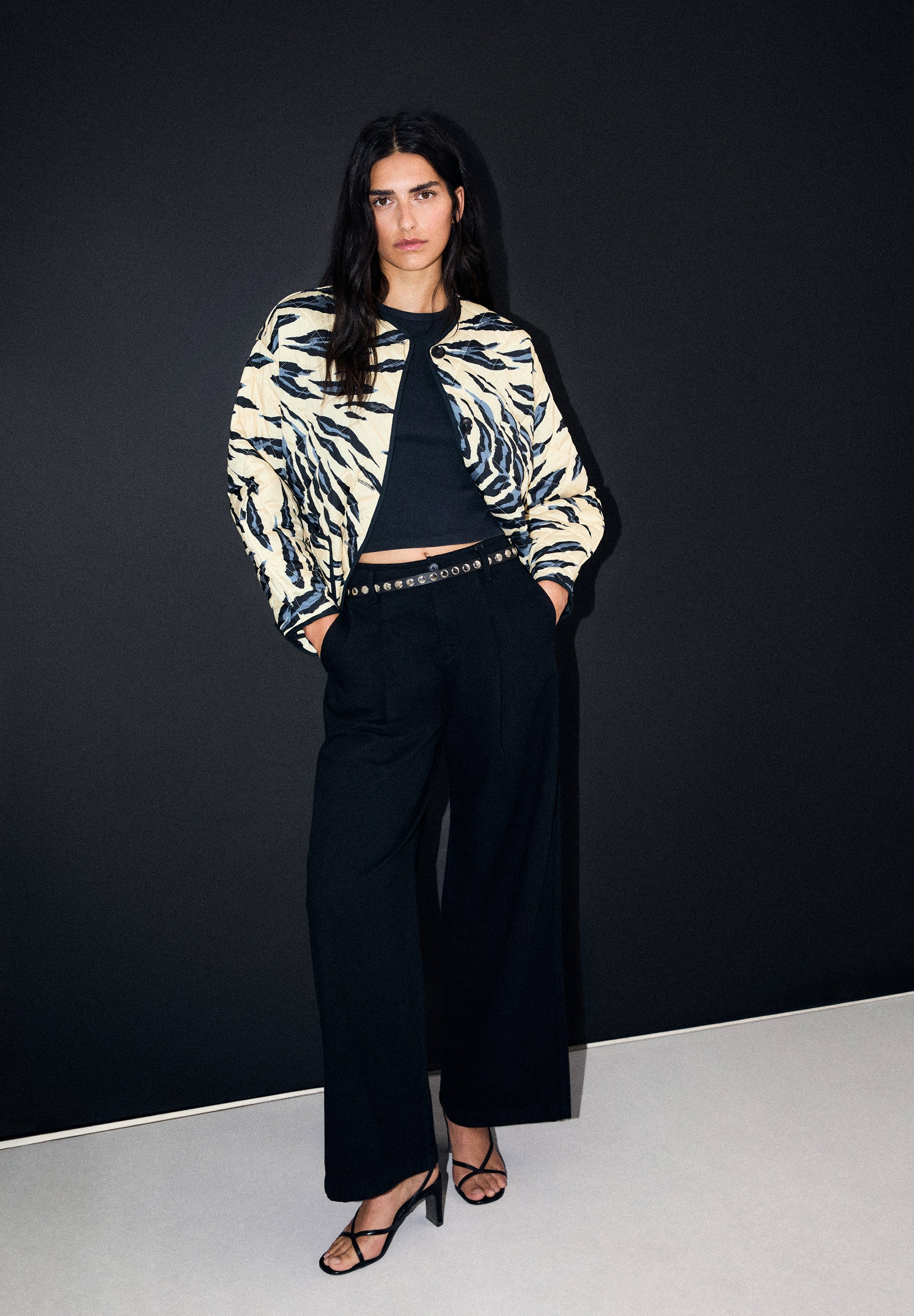 CHAQUETA REVERSIBLE ANIMAL PRINT