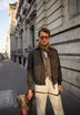 CHAQUETA BOMBER CUELLO PANA