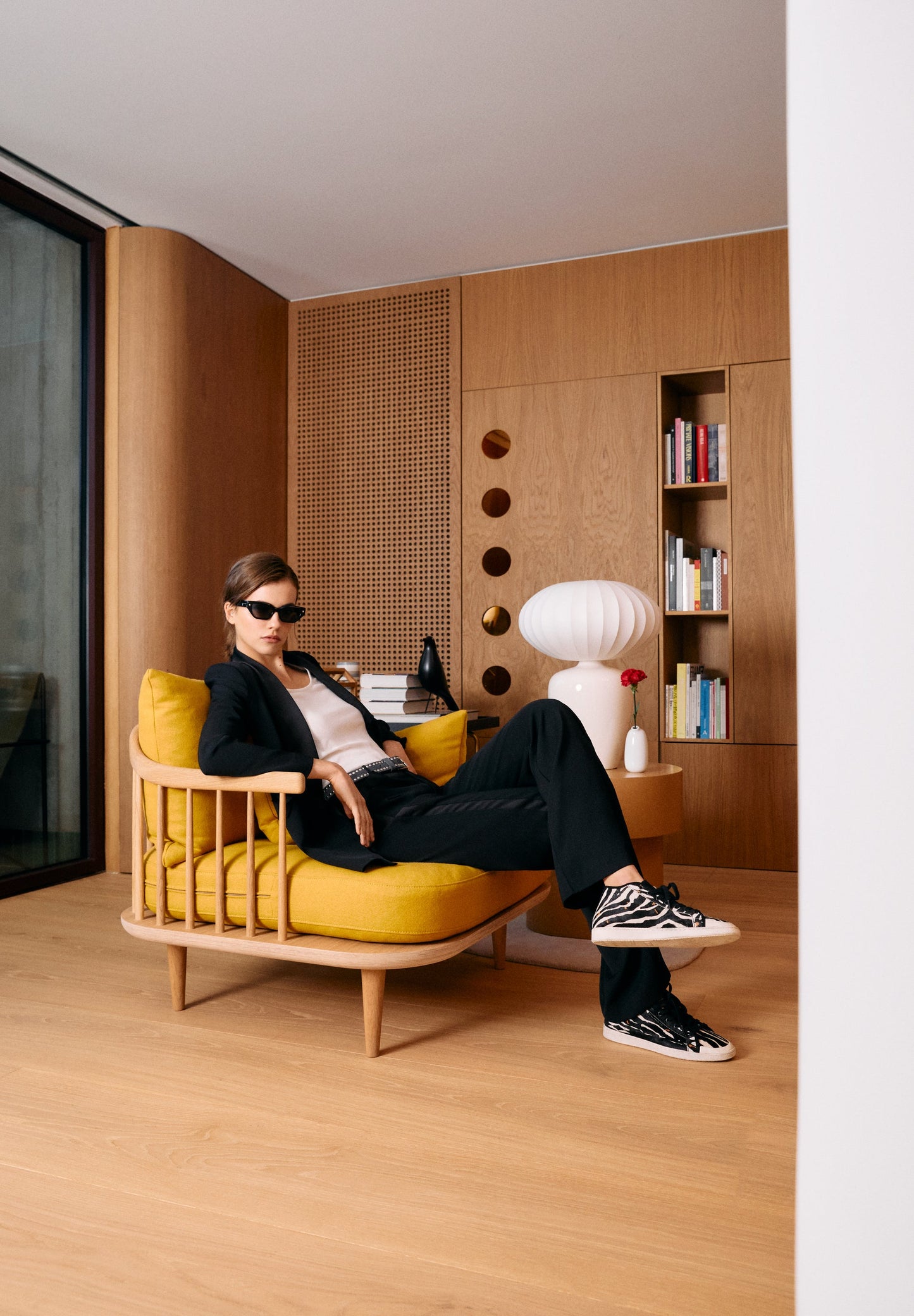 SNEAKERS ALTAS CEBRA