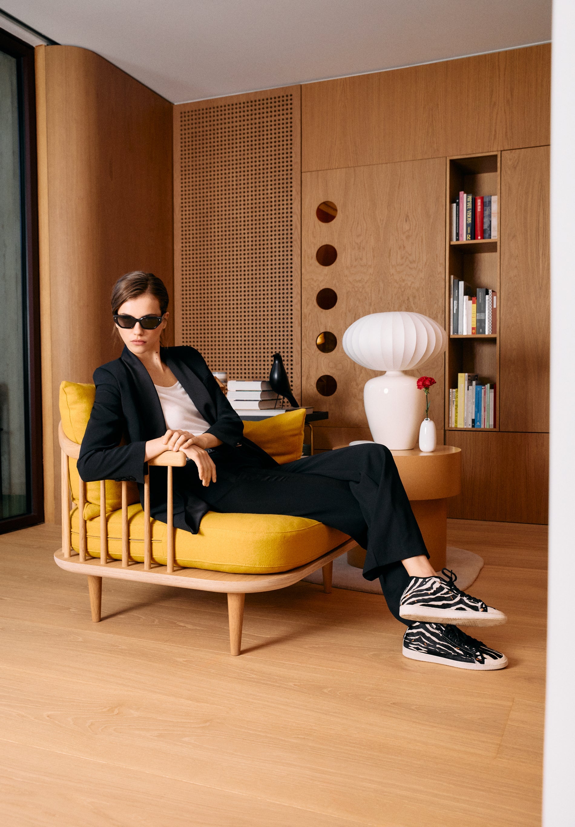 SNEAKERS ALTAS CEBRA