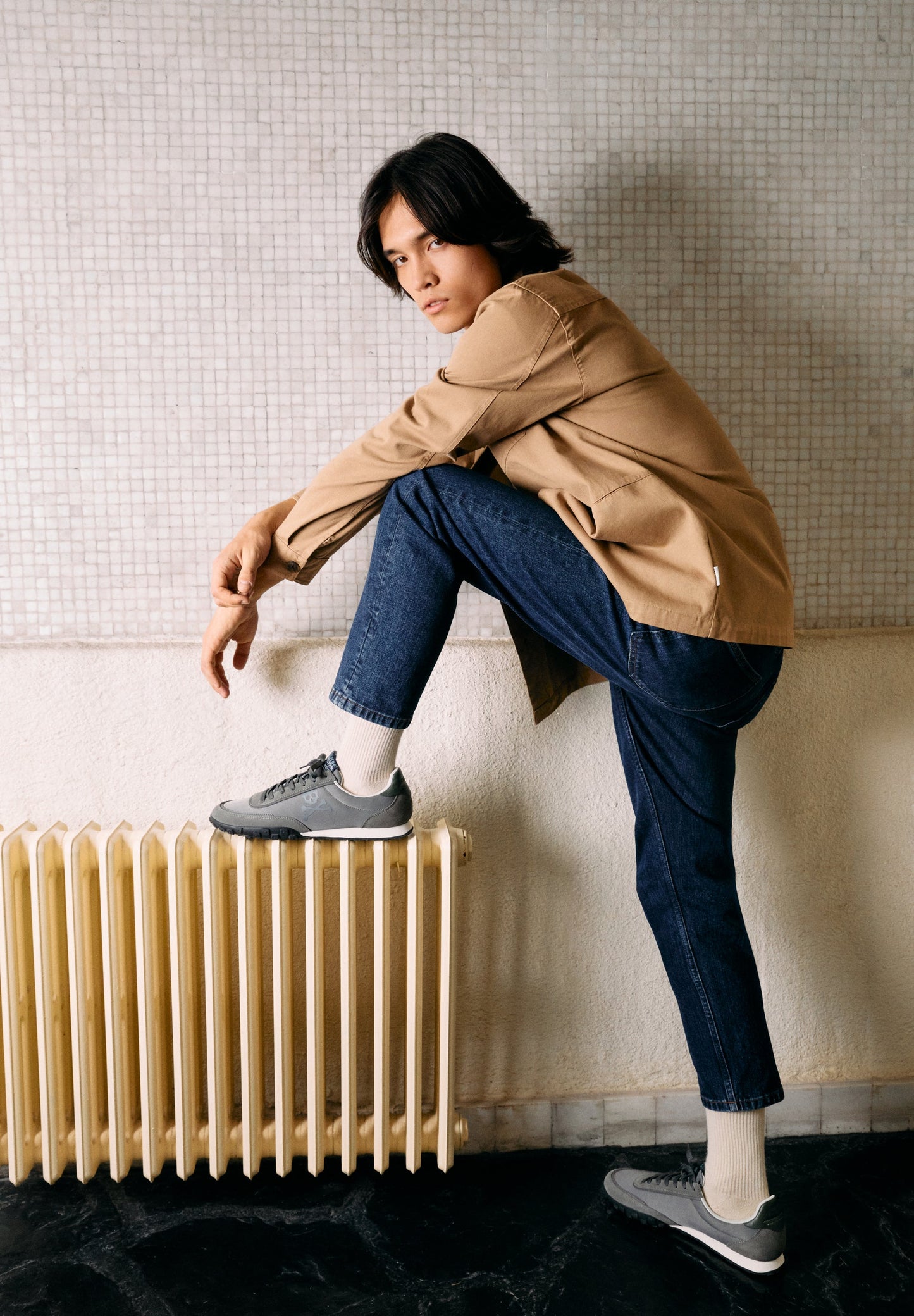 SNEAKERS BAJAS PRINT CALAVERA