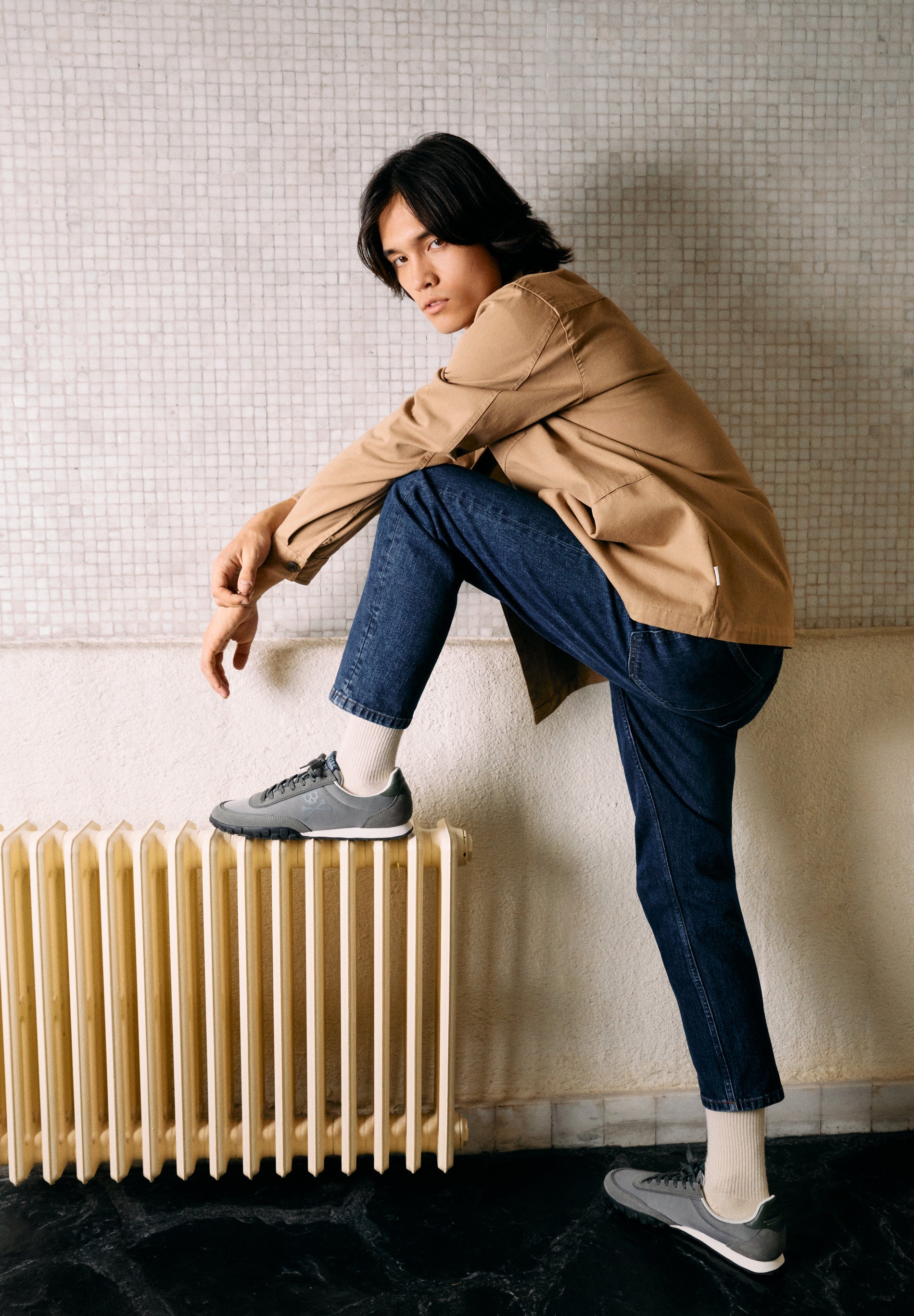 SNEAKERS BAJAS PRINT CALAVERA