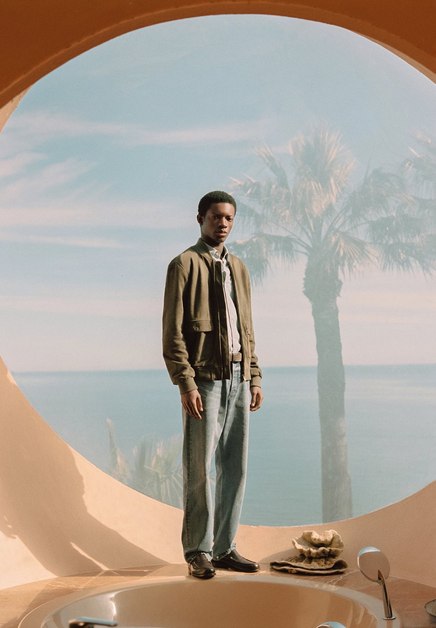 CHAQUETA BOMBER ANTE