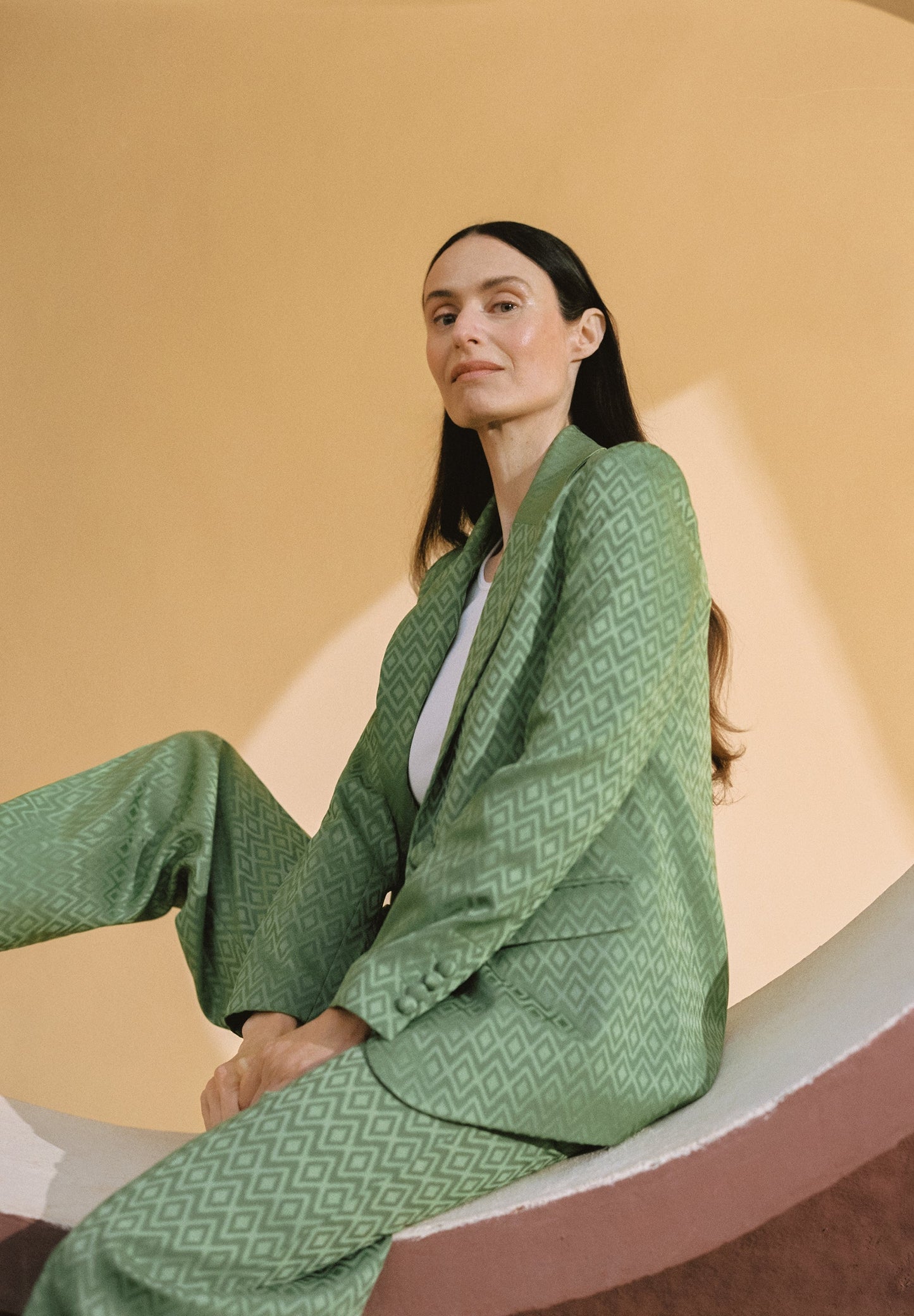 PANTALÓN TEJIDO JACQUARD